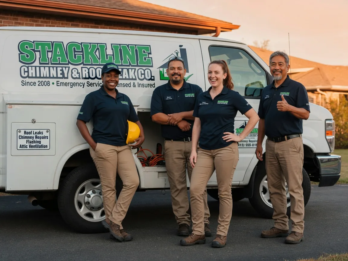 Chimney flashing repair company in Entriken, PA